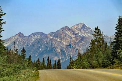 Road to Lake Maligne
